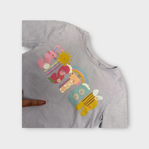 Next Sister Character Text Purple Long Sleeve Lavender Shirt - Picture 5 of 5